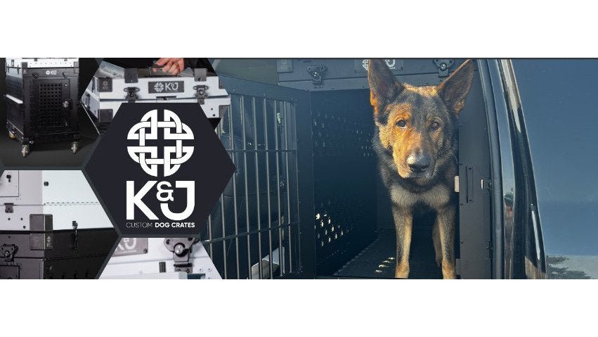 Aluminum dog crate for car: A 2026 guide - K&J Custom Dog Crates