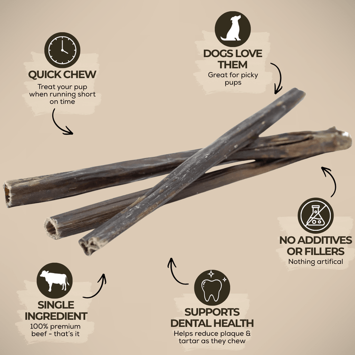 12 Inch Beef Jerky Stick - K&J Custom Dog Crates