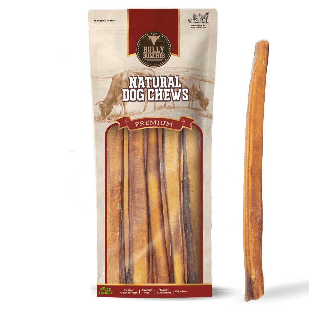 12 Inch Thick Bully Stick - K&J Custom Dog Crates