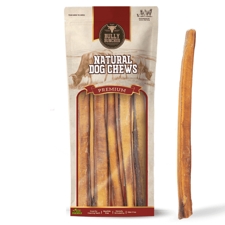 12 Inch Thick Bully Stick - K&J Custom Dog Crates