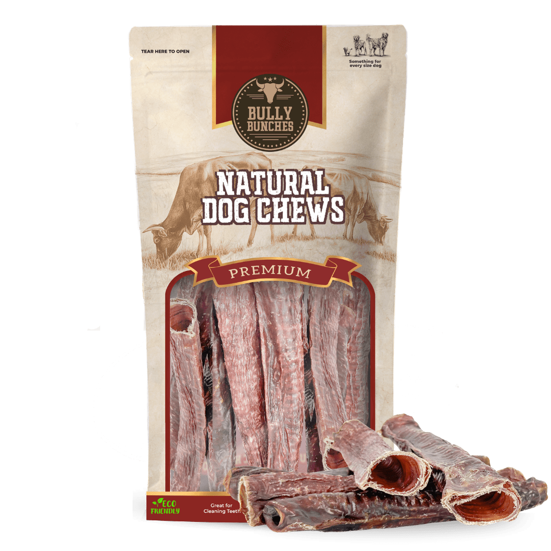 12 Inch Trachea Wrapped in Jerky - K&J Custom Dog Crates