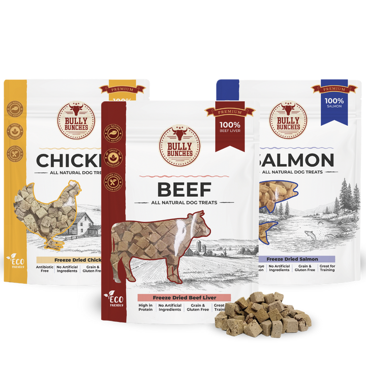 Freeze Dried Flavour Bundle 100g / 3.5oz x3