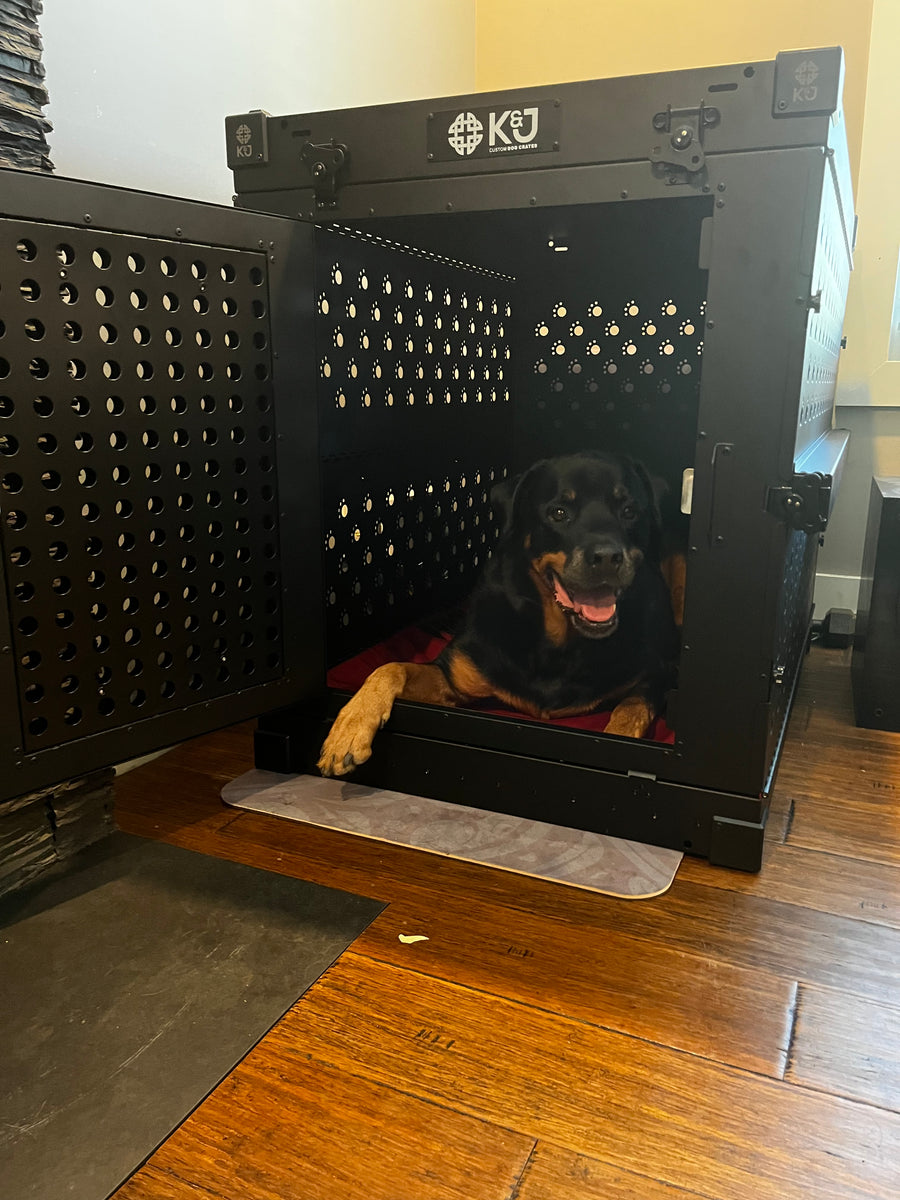 Collapsible Dog Crate K&J Custom Dog Crates - Custom Dog Crate Toys