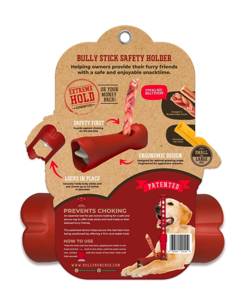 Bully Stick Safety Holder - K&J Custom Dog Crates