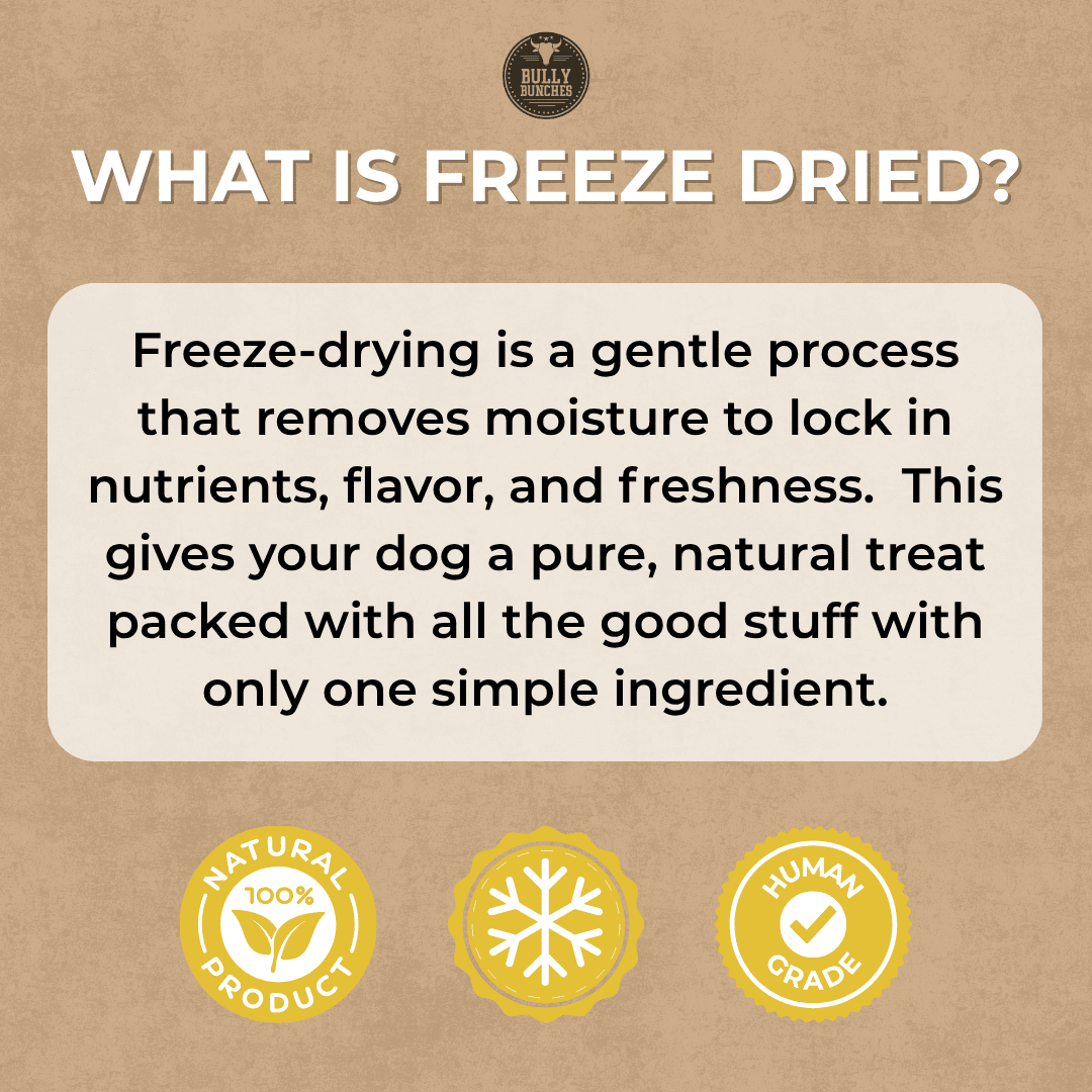 Freeze Dried Flavour Bundle 100g / 3.5oz x3 - K&J Custom Dog Crates