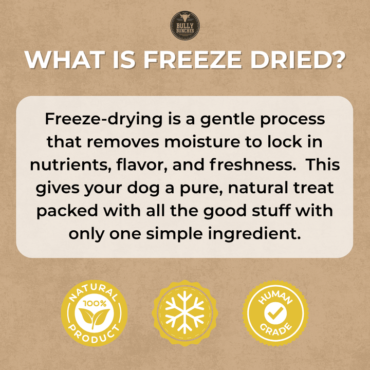 Freeze Dried Flavour Bundle 100g / 3.5oz x3 - K&J Custom Dog Crates