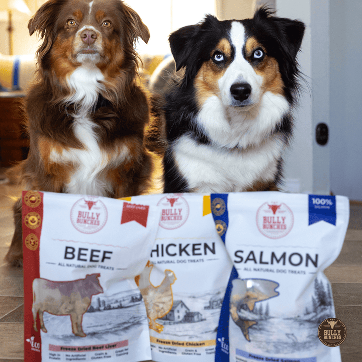 Freeze Dried Flavour Bundle 100g / 3.5oz x3 - K&J Custom Dog Crates