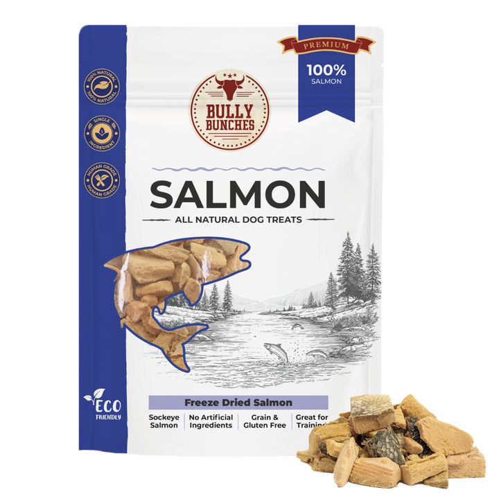 Freeze Dried Salmon 100g / 3.5oz