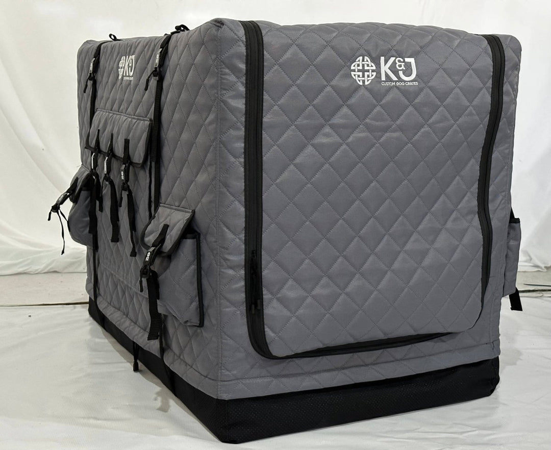 Insulated Crate Cover - K&J Custom Dog Crates