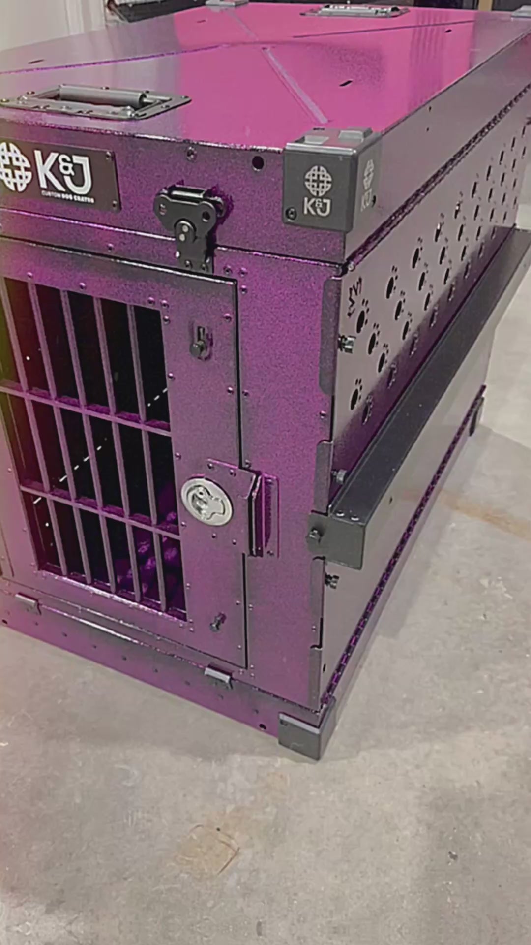 Photo inspiration: Visual Reference: Metallic Stationary Dog Crate Aircraft Grade Aluminum Iata Lar Canada