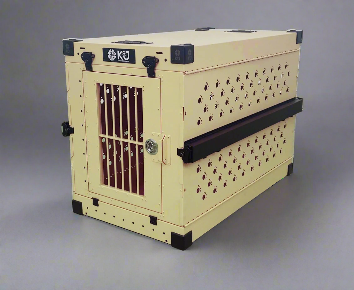 Collapsible Dog Crate K&J Custom Dog Crates